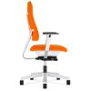 Ergonominė kėdė 4ME white yra šiuolaikinio dizaino, kokybiško audinio ar tankaus tinklelio.