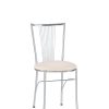 Kitchen chair Fosca with metal legs