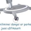 Auganti ergonominė kėdė vaikams Funny