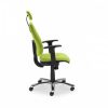 Ergonominė kėdė Gem HRU R26S steel chrome su gobelu aptrauktais atlošu ir sėdyne.