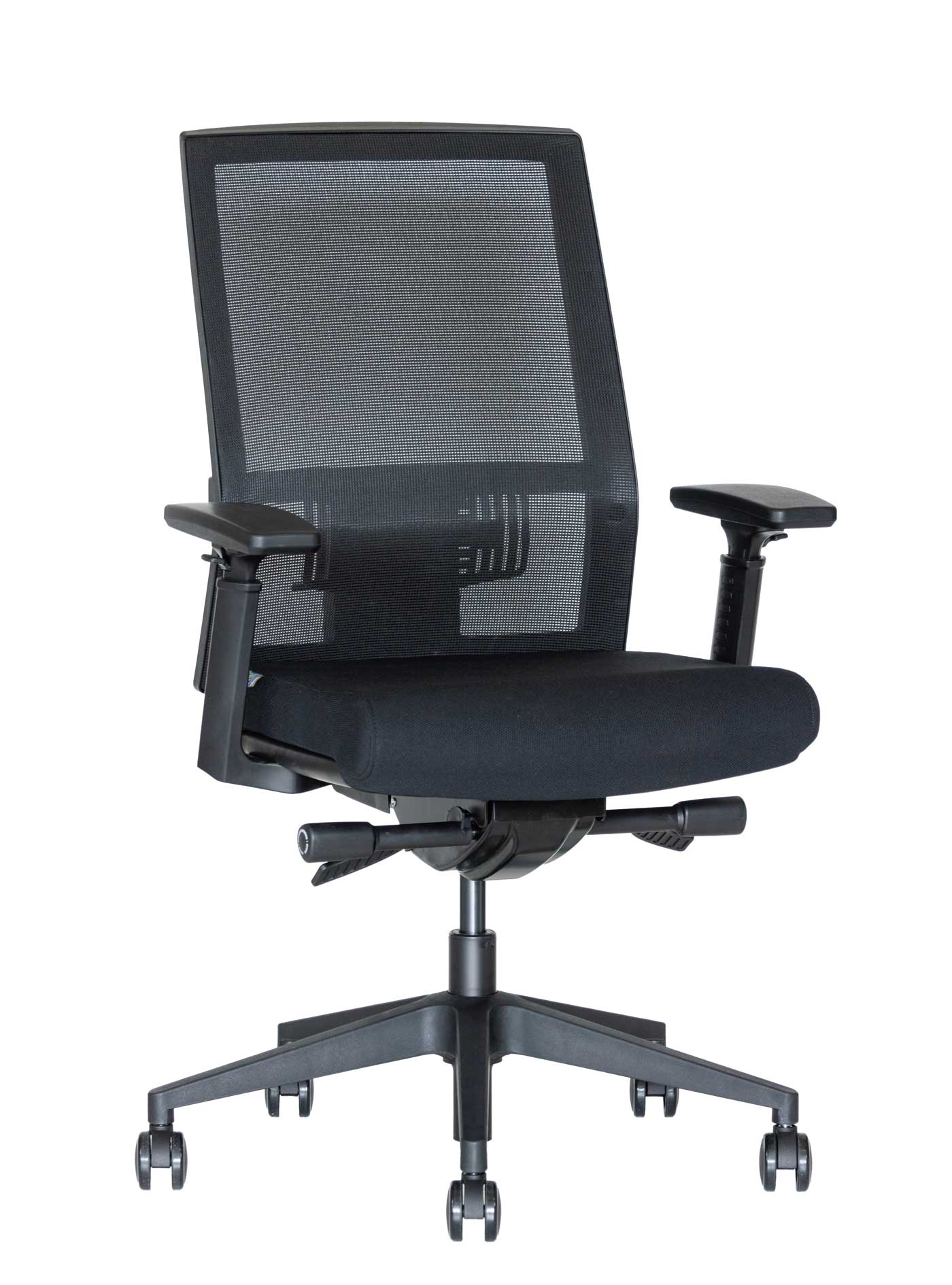 Ergonominė kėdė Harmoni su tinklelio atlošu, sėdynės gylio reguliavimo sistema