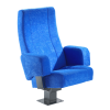 Teatrinės kėdės "Harrison" su ergonomiškais atlošu ir sėdyne.