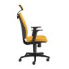 Ergonominė kėdė Intrata O-12-HRU-R20N-AN su gobelenu apmuštais atlošu ir sėdyne.