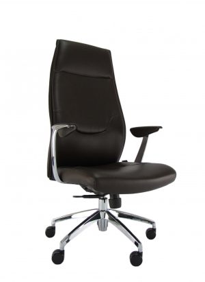 Ergonominė kėdė Jackson su eko odos sėdyne ir atlošu.
