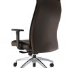 Aukšto atlošo ergonominė kėdė Landsort HB su eko odos atlošu ir sėdyne.