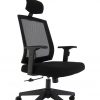 Ergonominė biuro kėdė Mexico HRU su gražiai pintu tinkleliu bei galvos atrama.