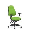 Ergonominė kėdė Offix R15G-3 ts 16 su gobelo aptrauktais atlošu ir sėdyne.