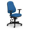 Ergonominė kėdė Offix R15G-3 ts 16 su gobelo aptrauktais atlošu ir sėdyne.