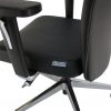 Ergonominė kėdė Opus HB su kokybiška eko oda aptrauktais atlošu bei sėdyne.