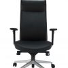 Ergonominė kėdė Opus HB su kokybiška eko oda aptrauktais atlošu bei sėdyne.