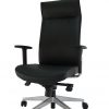 Ergonominė kėdė Opus HB su kokybiška eko oda aptrauktais atlošu bei sėdyne.