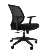 Ergonominė kėdė Polaris su tinklelio atlošu, reguliuojamais porankiais.