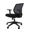 Ergonominė kėdė Polaris su tinklelio atlošu, reguliuojamais porankiais.