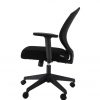 Ergonominė kėdė Polaris su tinklelio atlošu, reguliuojamais porankiais.