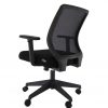 Ergonominė kėdė Polaris su tinklelio atlošu, reguliuojamais porankiais.