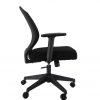 Ergonominė kėdė Polaris su tinklelio atlošu, reguliuojamais porankiais.