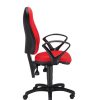 Ergonominė kėdė Punkt ergo GTP47 su kokybišku gobelenu aptrauktais sėdyne ir atlošu.