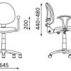 Ergonominė kėdė Smart white GTP27 su baltu rėmu, porankiais ir pagrindu.