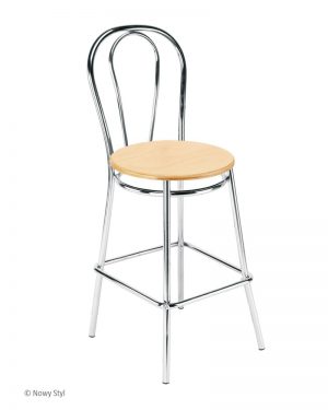 Bar stool Tulipan hocker wood