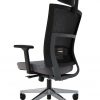 Ergonominė kėdė Velum HRU su tvirto tinkliuko atlošu, kokybišku audiniu aptraukta sėdyne.