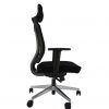 Ergonominė kėdė Waxholm HRU su tvirto tinkliuko atlošu, kokybišku audiniu aptraukta sėdyne.