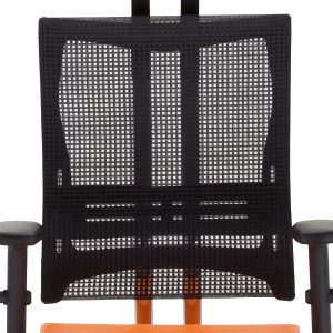 Ergonominė kėdė @-Motion R15K HR steel 33 chrome su tinklelio atlošu.