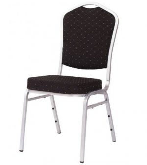 Banquet chair Alicante with silver frame