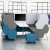 Acoustic furniture system Hexa