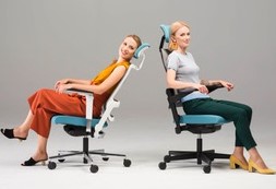 Ergonominės kėdės dirbantiems namuose.