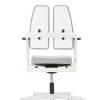 Ergonominė kėdė Xilium duo back white su dviejų dalių atlošu