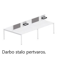 Biuro baldų sistema SQart- stalas.
