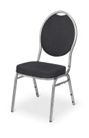 Banketinė kėdė Herman Deluxe su metalinėmis kojomis.