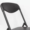 Sulankstoma kėdė Jack black 3 su paminkštinta sėdyne.