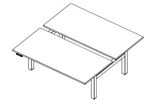 eUP workbench su aukščio reguliavimo funkcija.