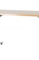 Konferencinis stalas Fold 160x80 cm su užlenkiamomis kojomis.