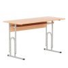 Double adjustable school desk E-174 PK.