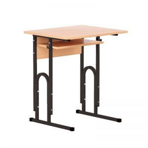 Single adjustable school desk E-174/1 PK