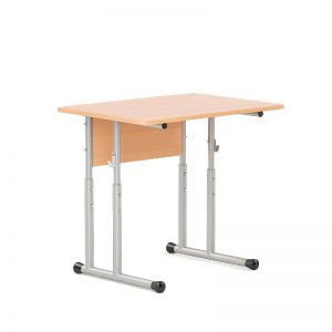 Single adjustable school desk E-176/1