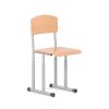 School chair E-276 with metal frame