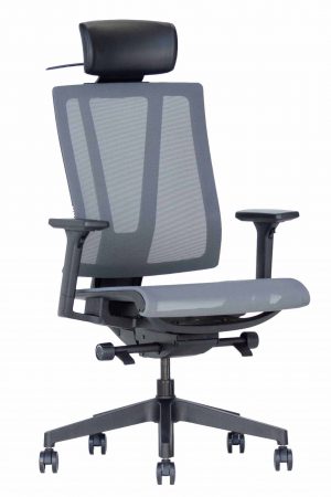 Ergonominė kėdė Avanti air HRU su tinklelio sėdyne ir atlošu