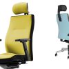 Ergonominė kėdė So-one ir jos valdikliai