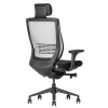 Ergonominė kėdė Trium Plus HRU su lanksčiu atlošu ir gobelenu