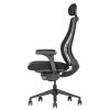 Ergonominė kėdė Trium Plus HRU su lanksčiu atlošu ir gobelenu