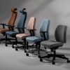 Ergonominė kėdė Bjarg su galvos atrama.