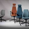 Ergonominės kėdės Bjarg skirtingų modelių pasirinkimas