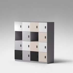 Cabinets Puzlo: options for different configurations.