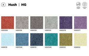 Formo wall panel- finishes (Hush)