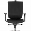 Ergonominė kėdė Promax Plus HRU su poliruoto aliuminio pagrindu.