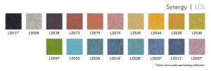 Formo wall panel- finishes (Synergy).