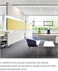 Sileo acoustic panels.